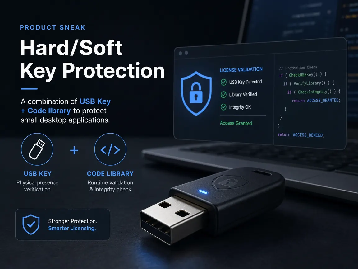 Hard/Soft Key Protection